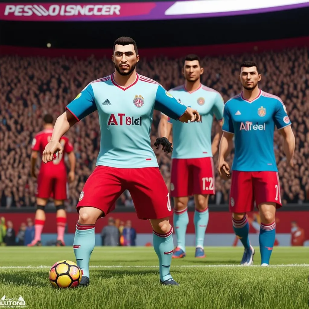 các cầu thủ trong game pes