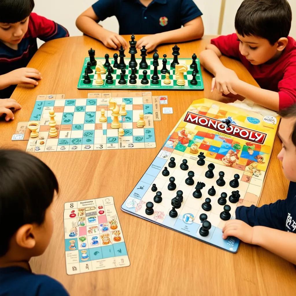 Các loại board game cho trẻ em