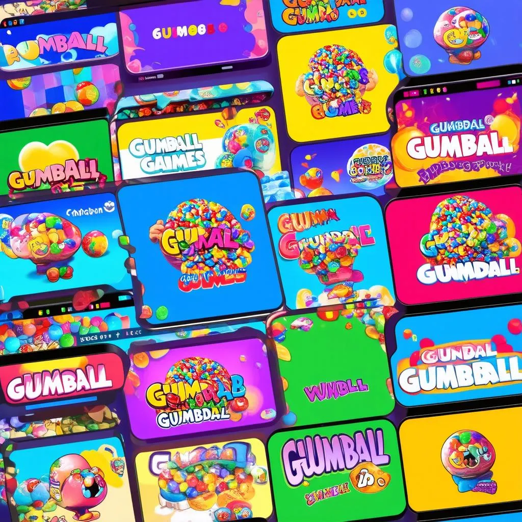 Các loại Gumball Games