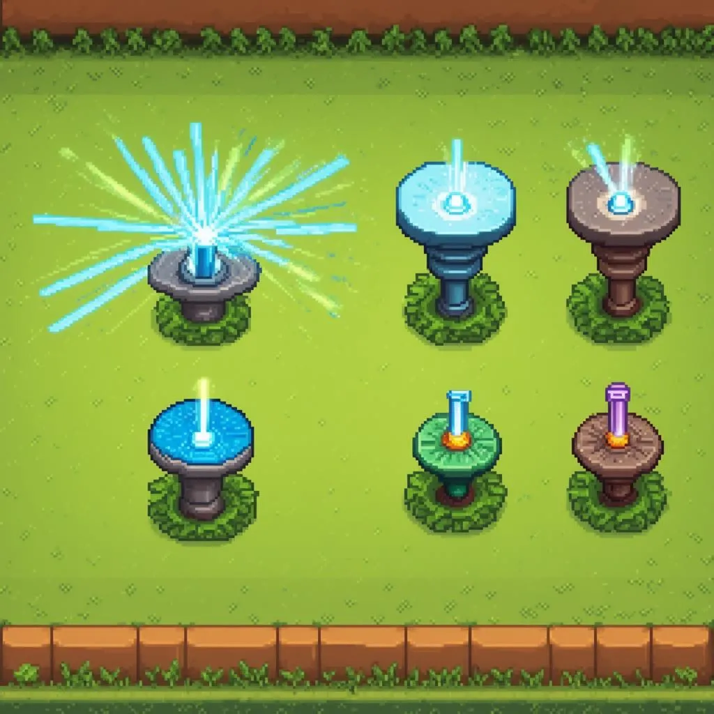 Các loại Sprinkler trong Stardew Valley