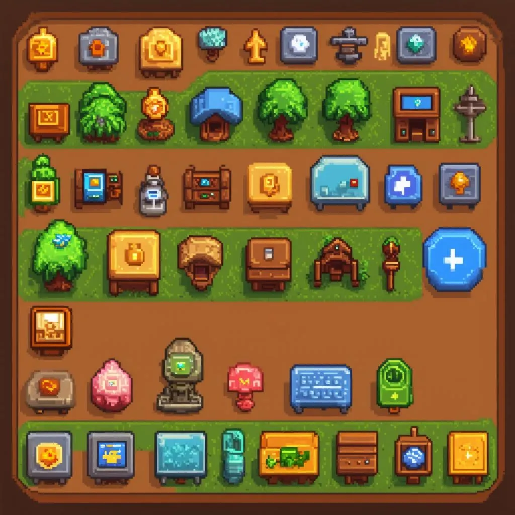 Biểu tượng các nền tảng chơi game Stardew Valley