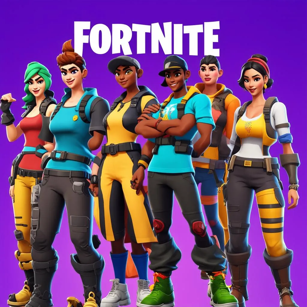 các nhân vật game Fortnite