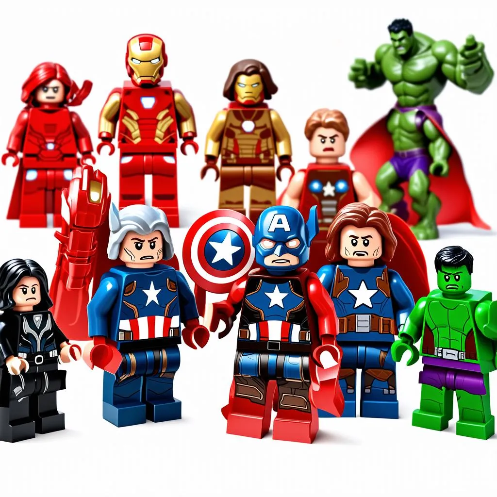 LEGO Marvel Avengers characters