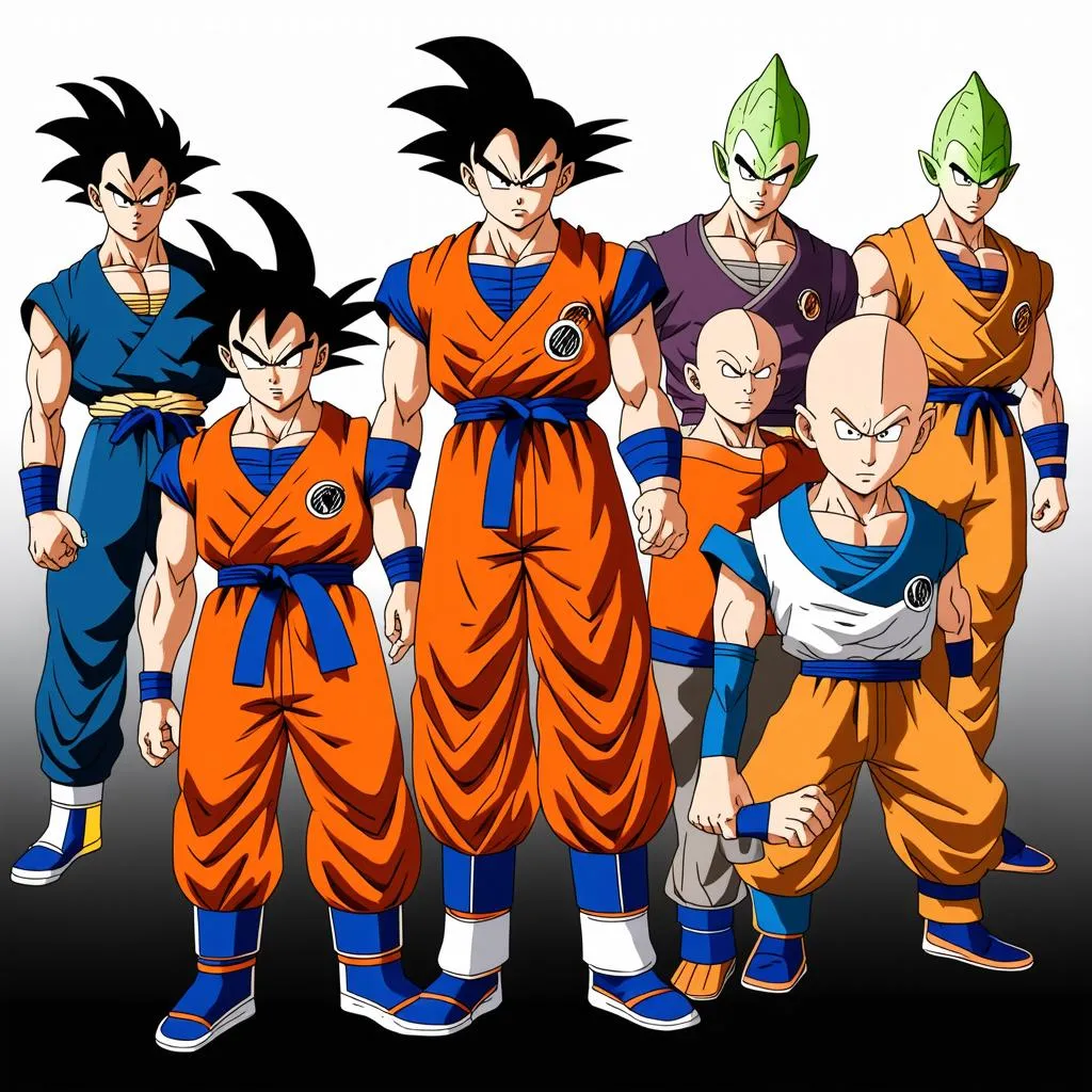 Các nhân vật trong Dragon Ball