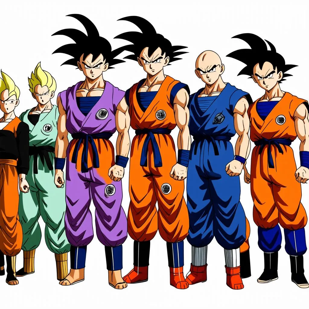 Các nhân vật trong Dragon Ball