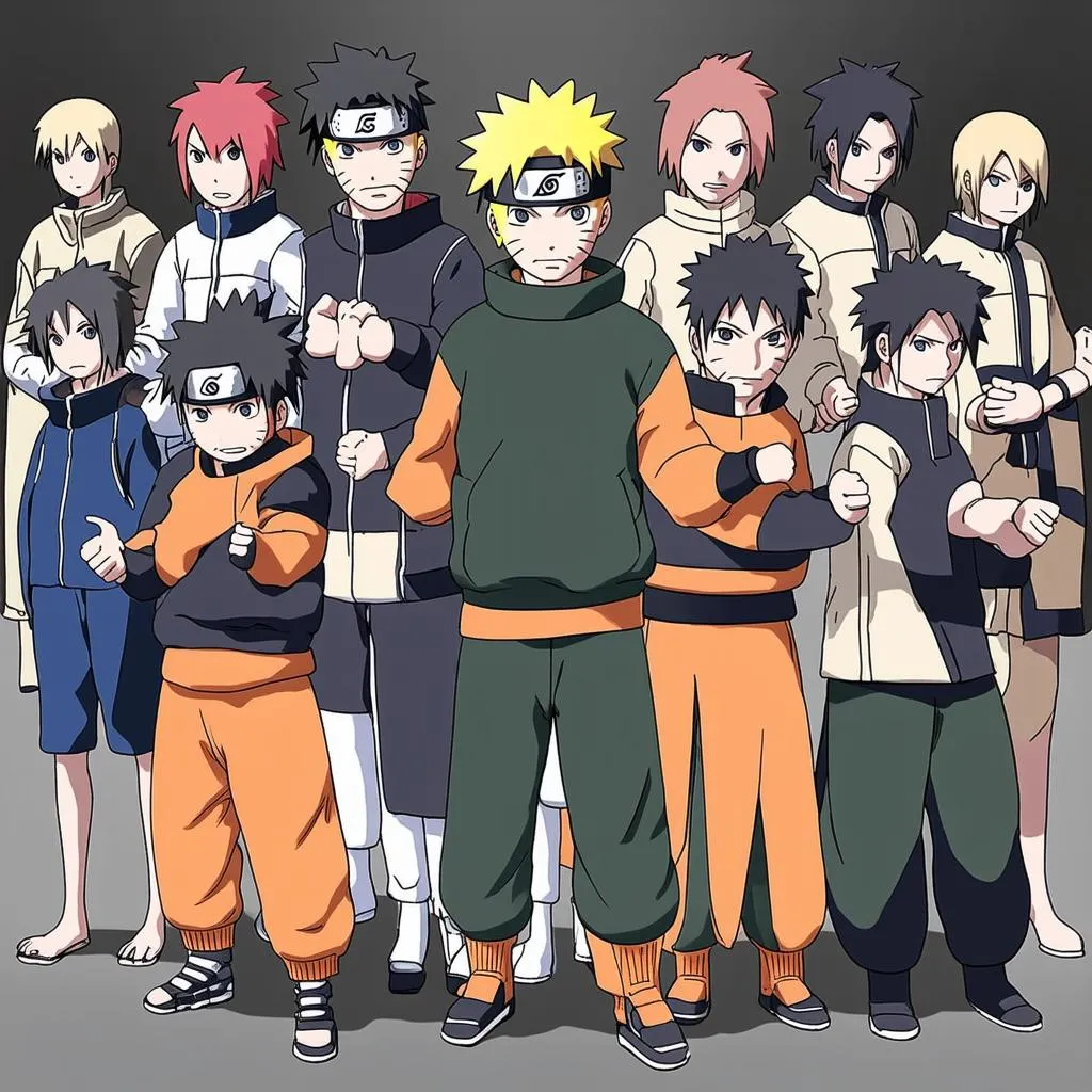 Các nhân vật trong Naruto