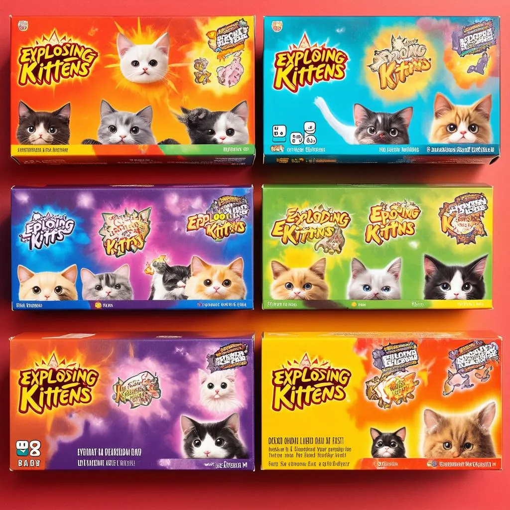 Các phiên bản của Exploding Kittens Game