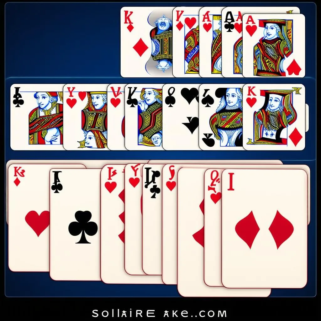 các phiên bản solitaire trên solitaire com