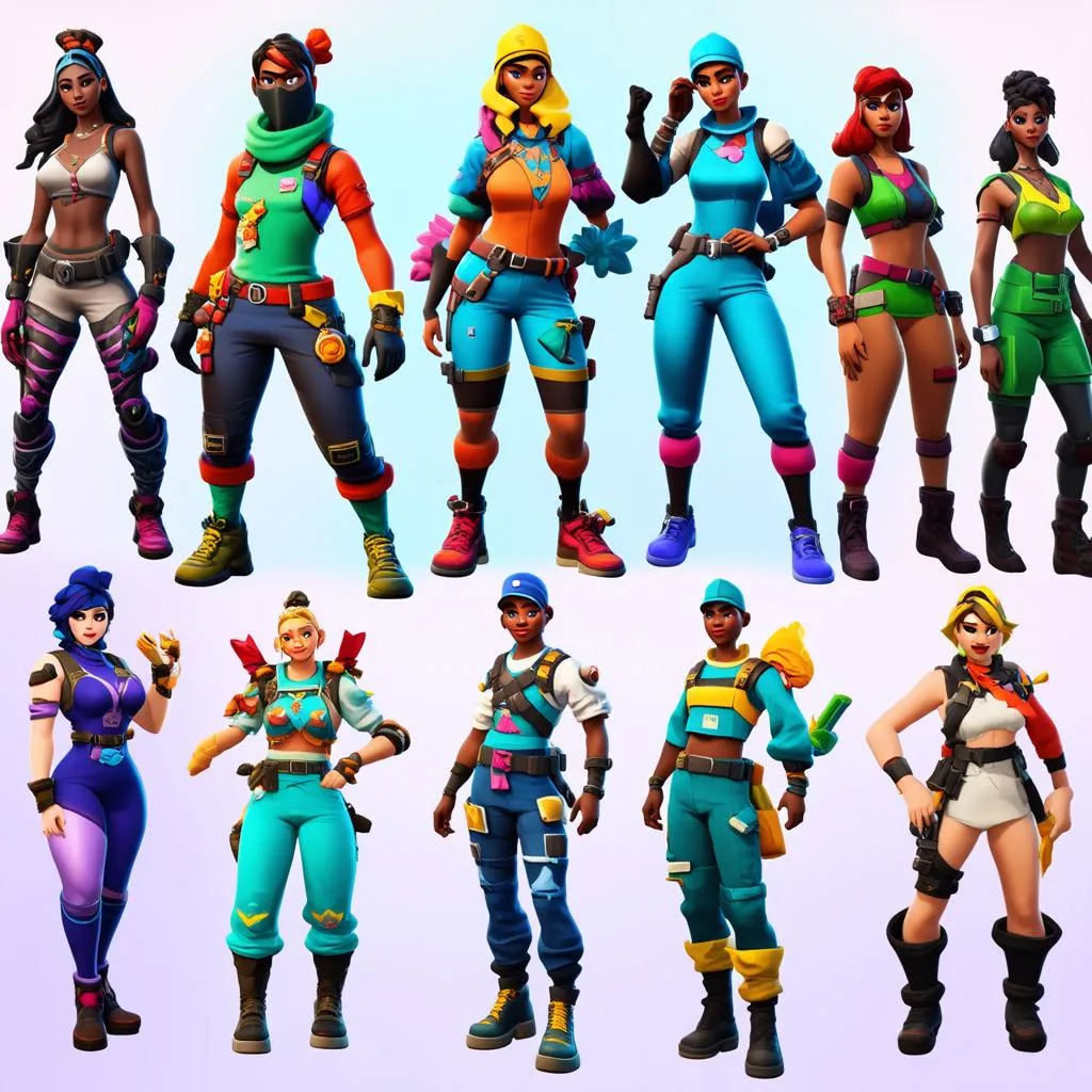 Các trang phục Fortnite