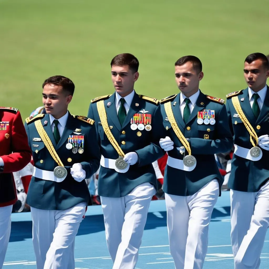 Vận động viên tham dự Military World Games 2019