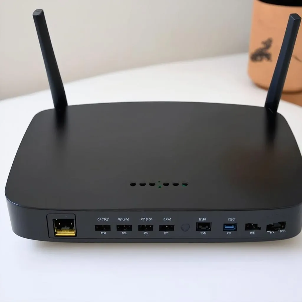 Cài đặt router wifi