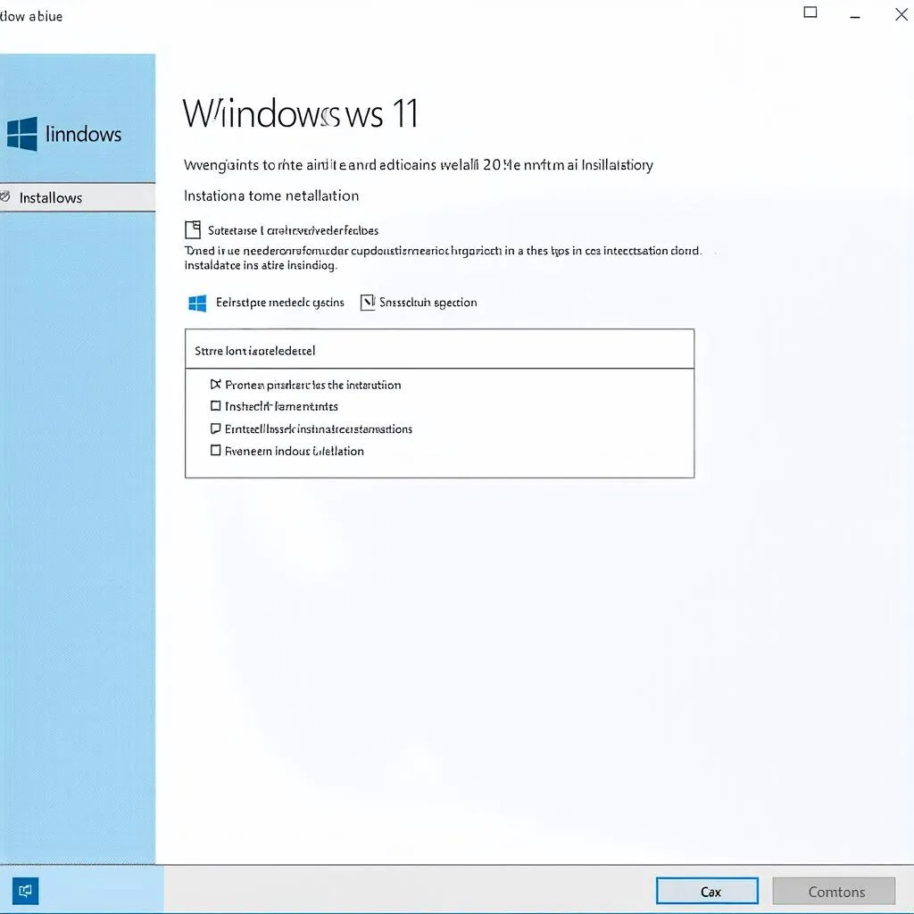 Cài đặt Windows 11