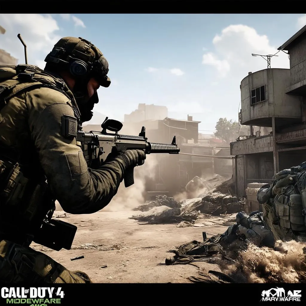 Call of Duty 4 Modern Warfare Gameplay