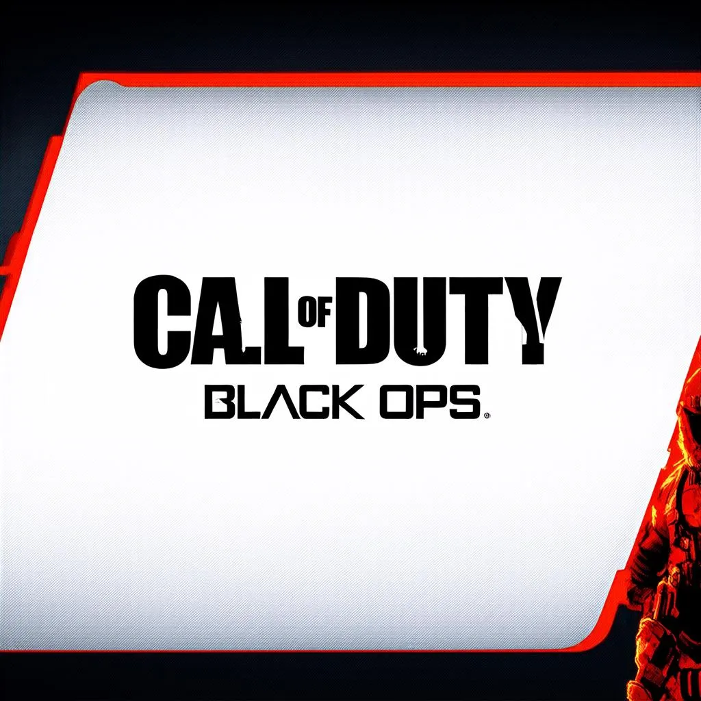 Call of Duty Black Ops Logo