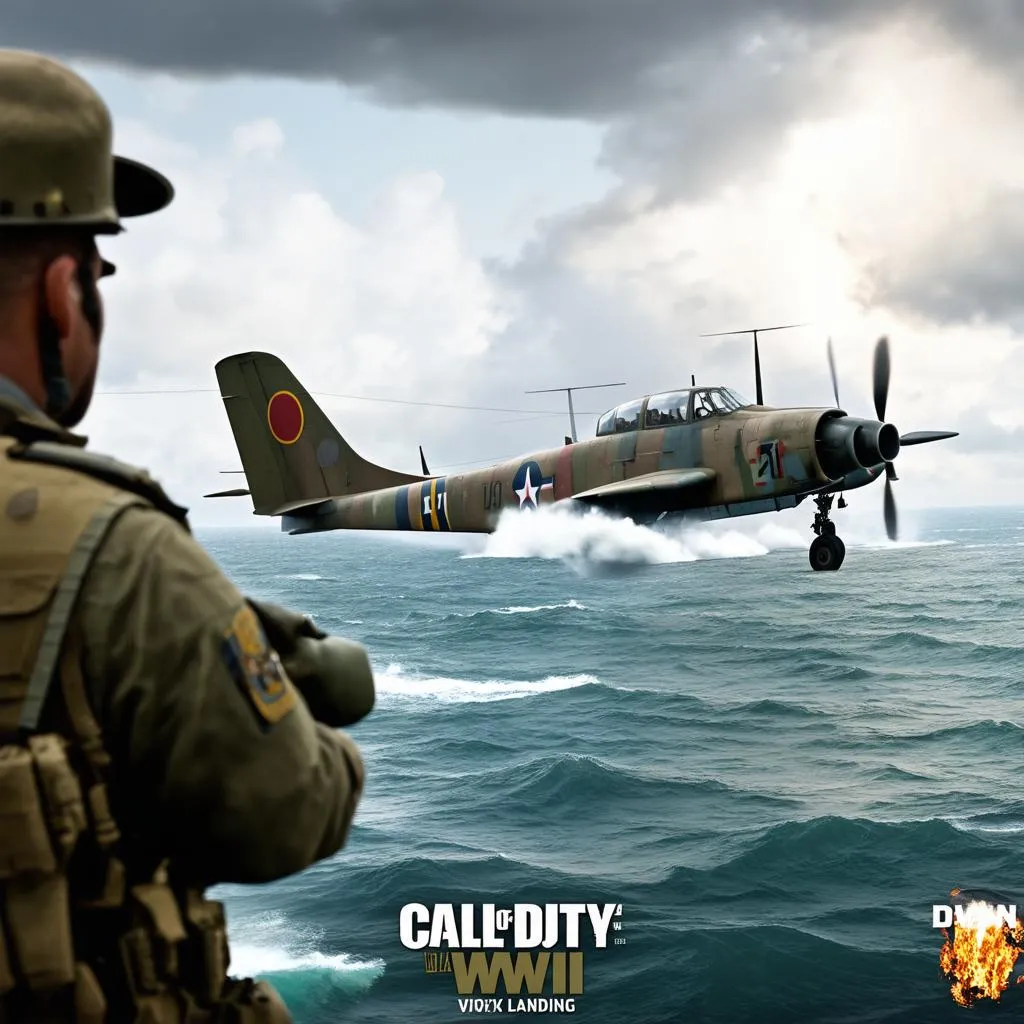 call of duty ww2 d-day landing