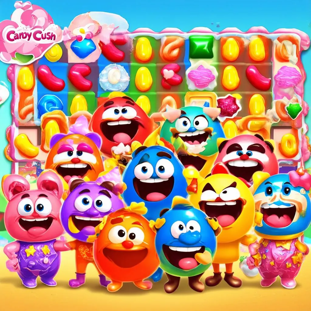 Các nhân vật trong Candy Crush