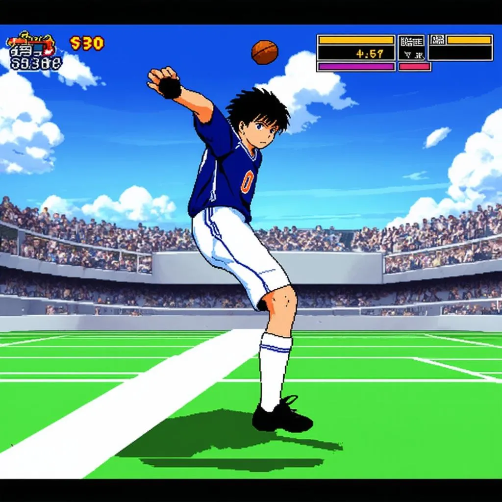 Captain Tsubasa gameplay