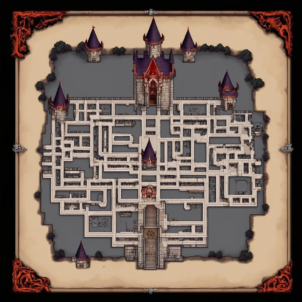 Castlevania Map