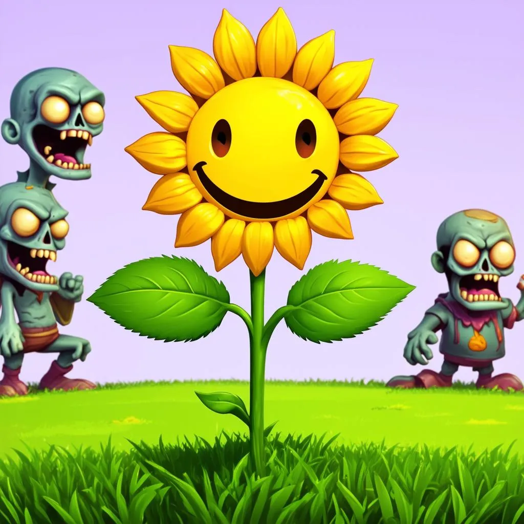 Game Plants vs Zombies