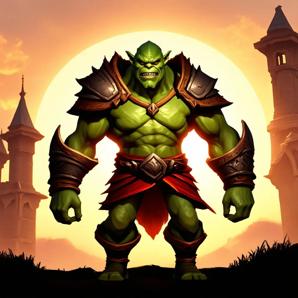 Orc Warrior in Orgrimmar