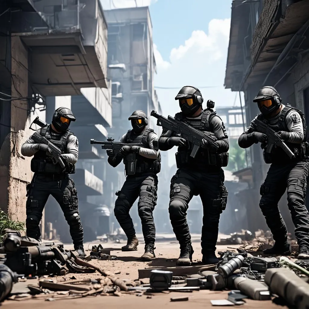 Các chiến binh Rainbow Six Siege cùng chiến đấu