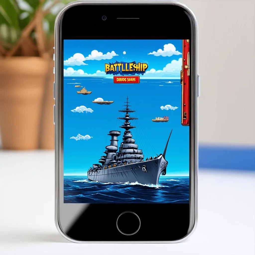 Game Battleship trên điện thoại