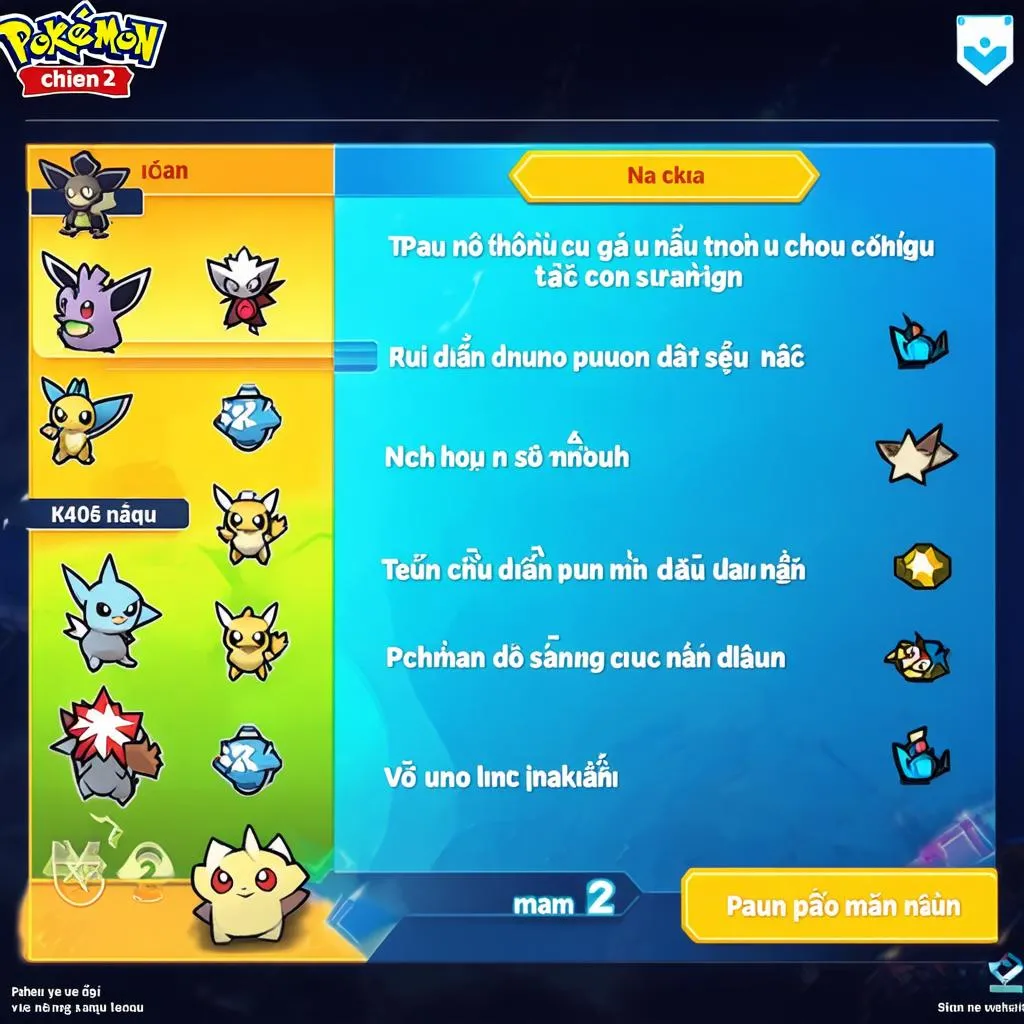 Chiến thuật Game Poke Đại Chiến 2