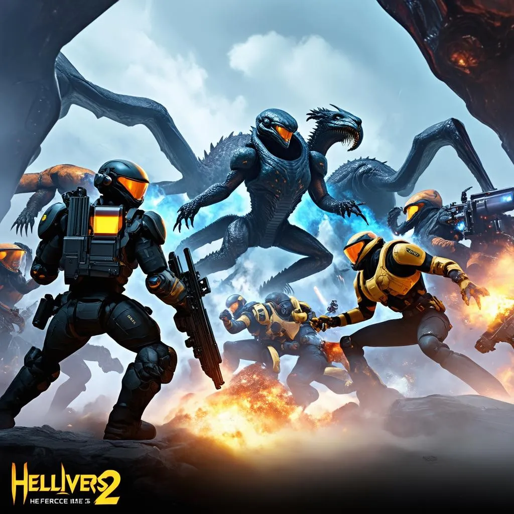 Helldivers 2 Battlefield