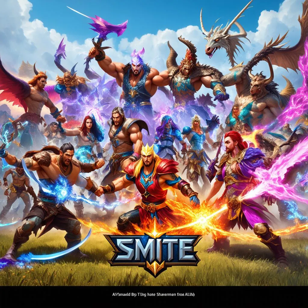 Smite Game Battlefield