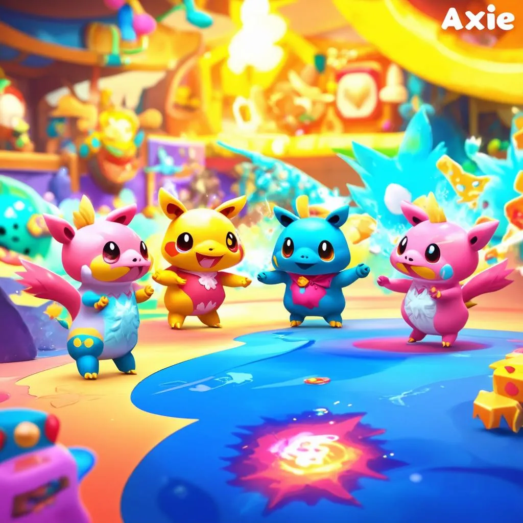 Chơi game Axie Infinity