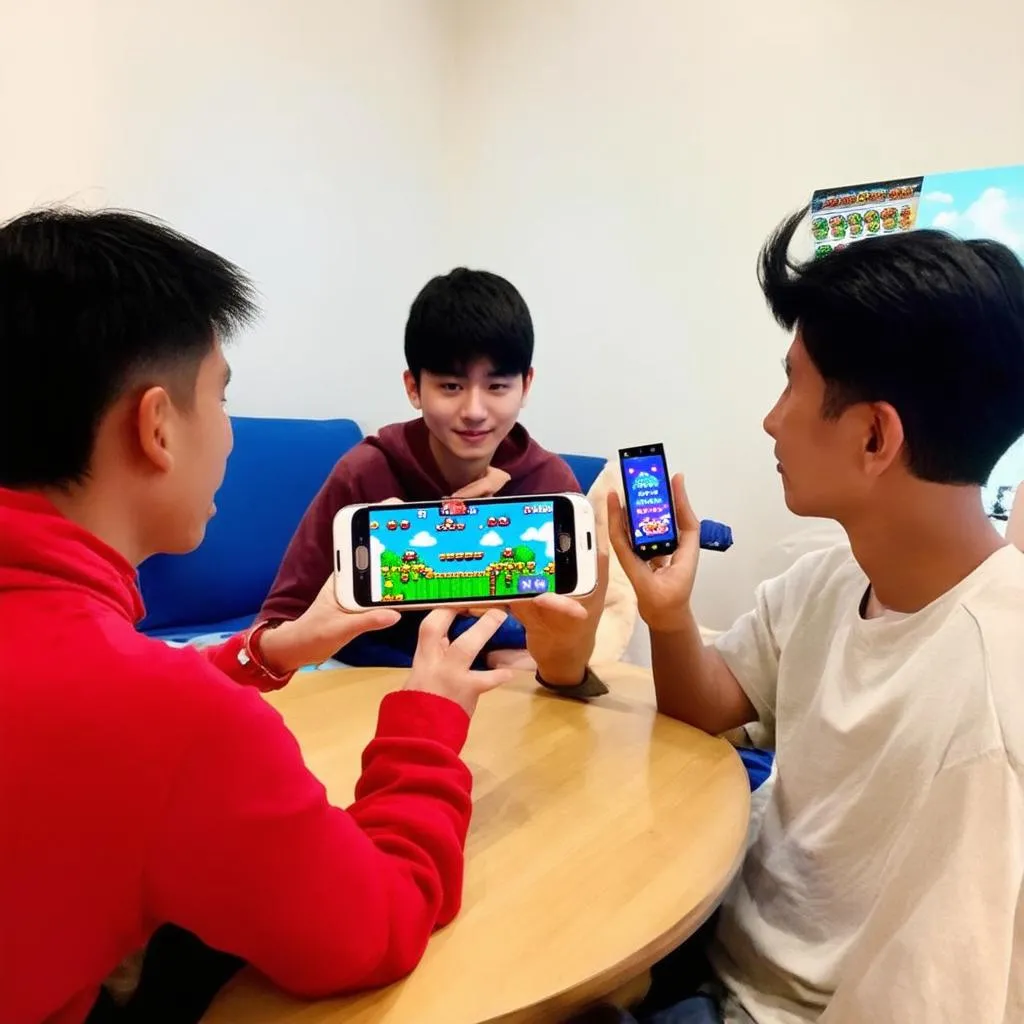 Chơi game đặt bom cùng bạn bè