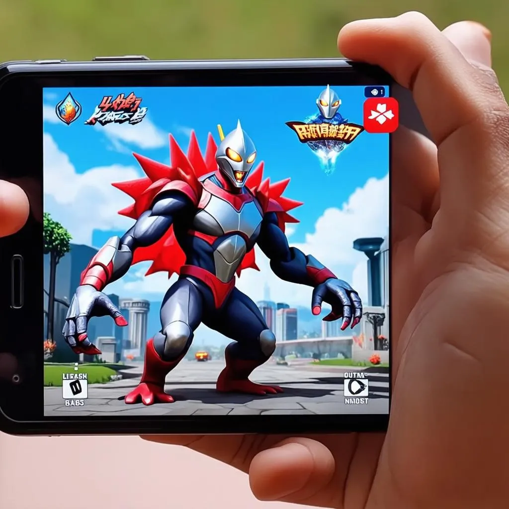 Chơi Game Ultraman Trên Điện Thoại