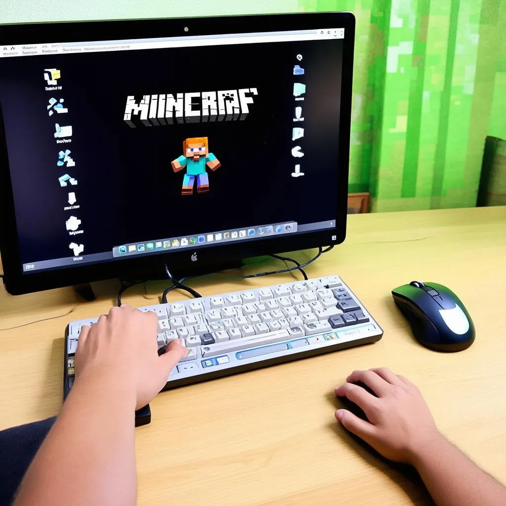 Chơi Minecraft Miễn Phí Trên Máy Tính