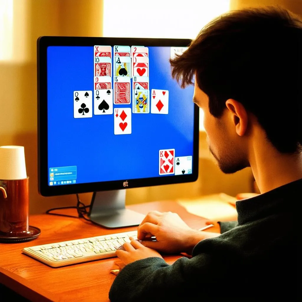 Chơi Solitaire trên máy tính