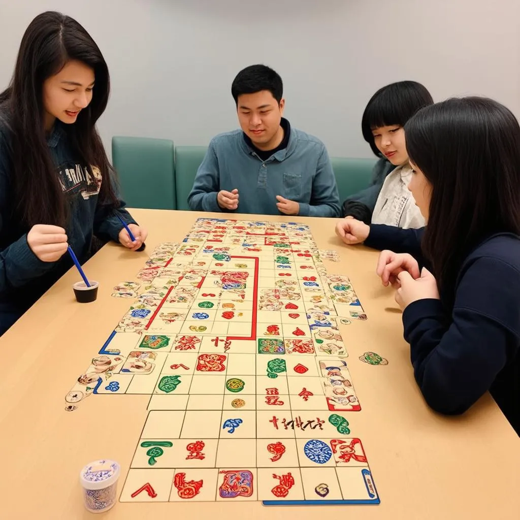 Bàn chơi Tichu board game