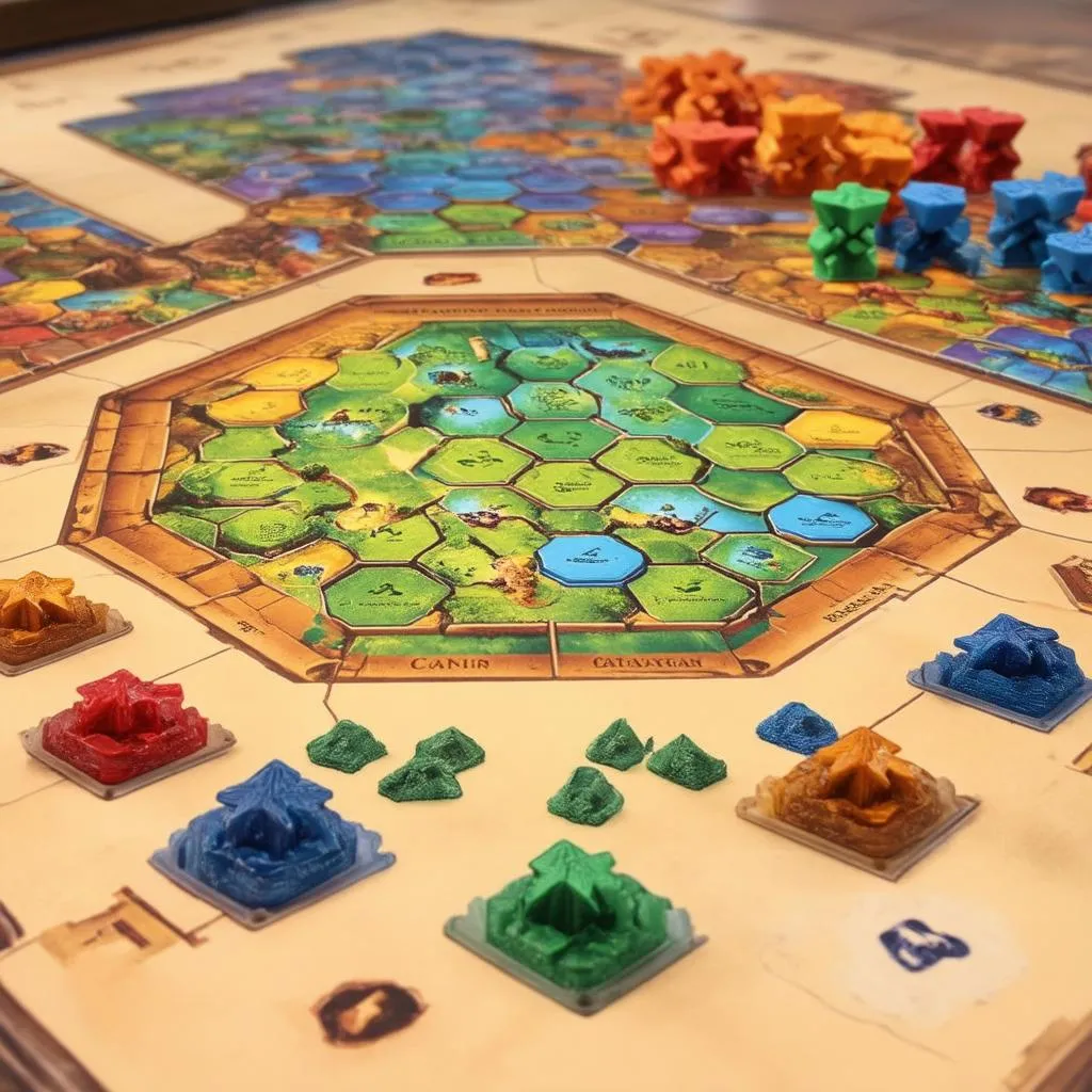 chọn màu sắc trong Catan Online