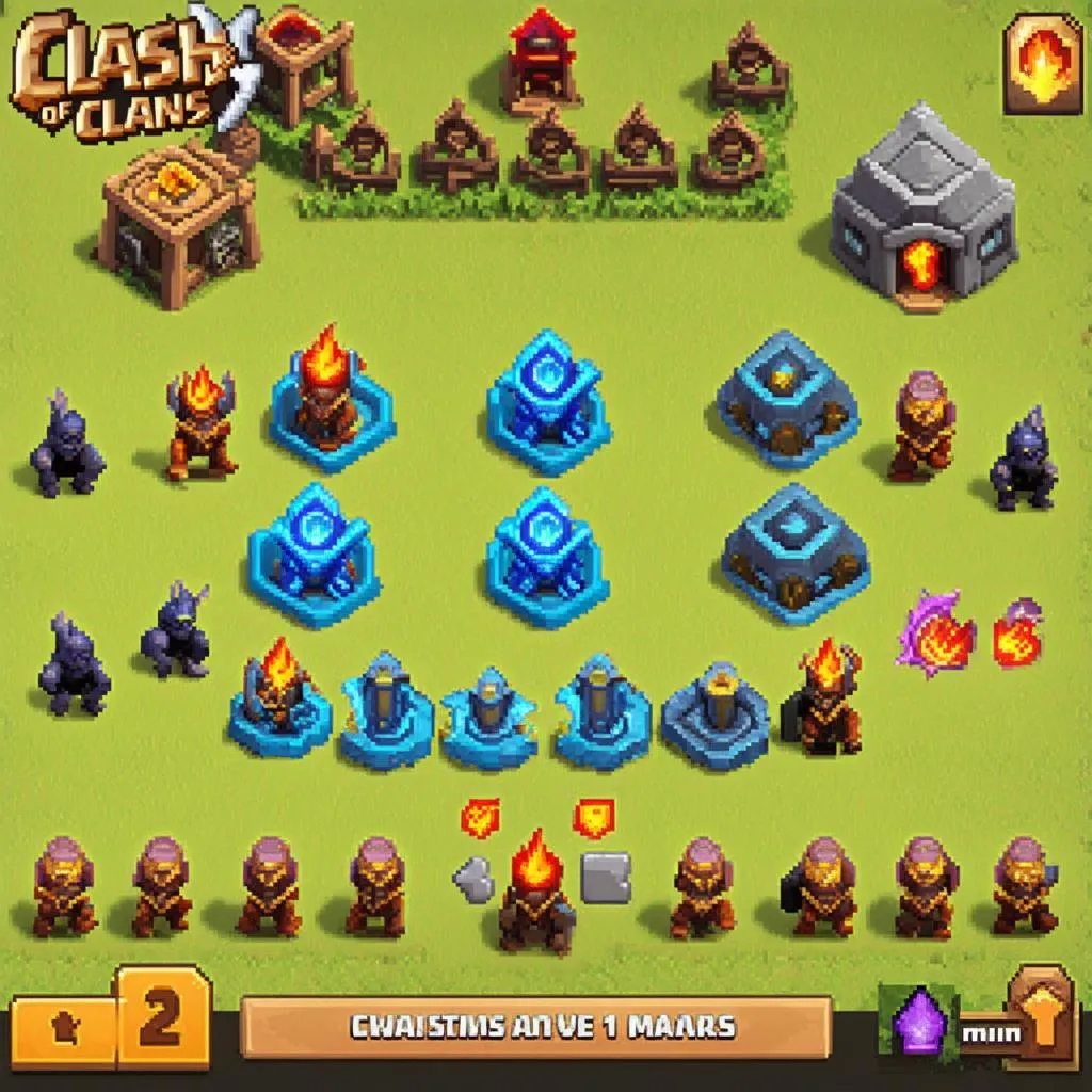 Gameplay Clash of Clans