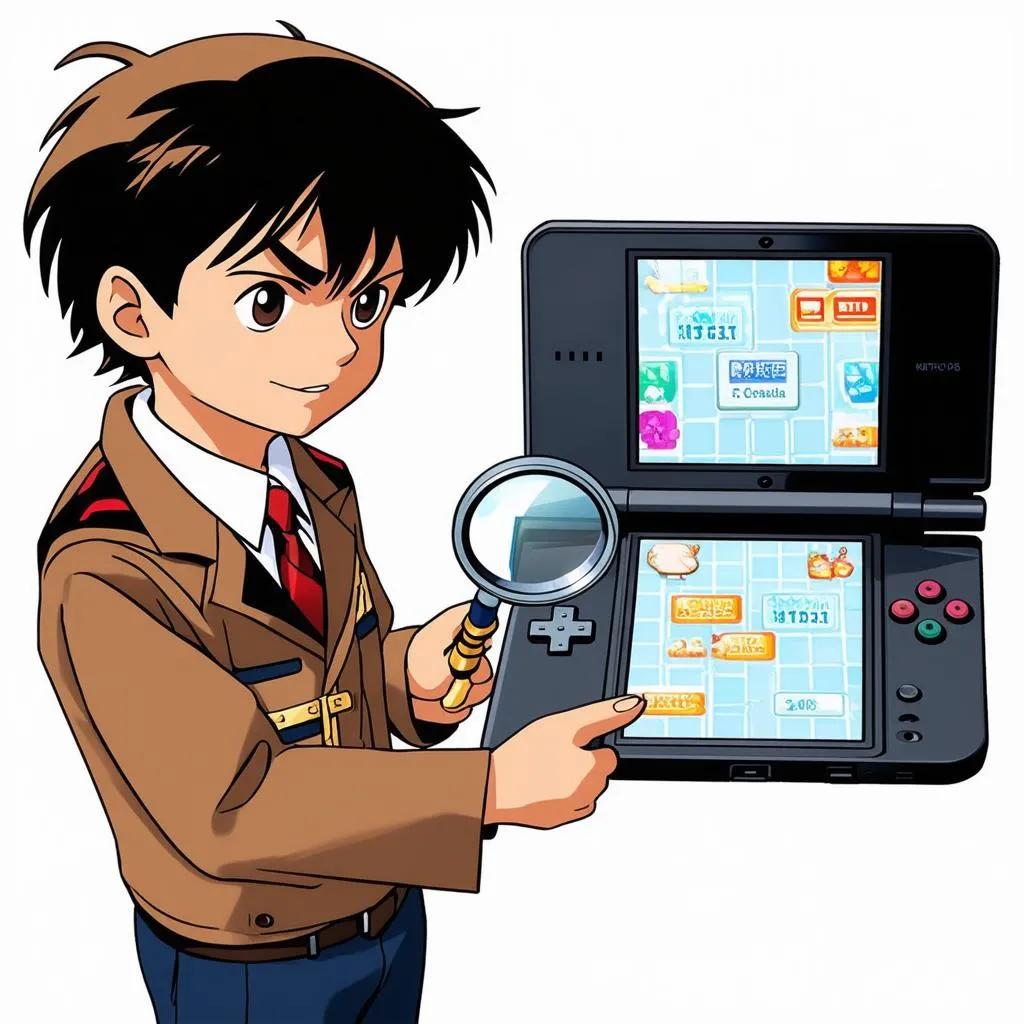 Game Conan trên NDS