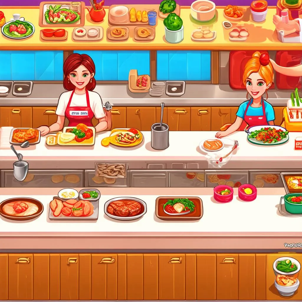 Cooking Fever restaurant