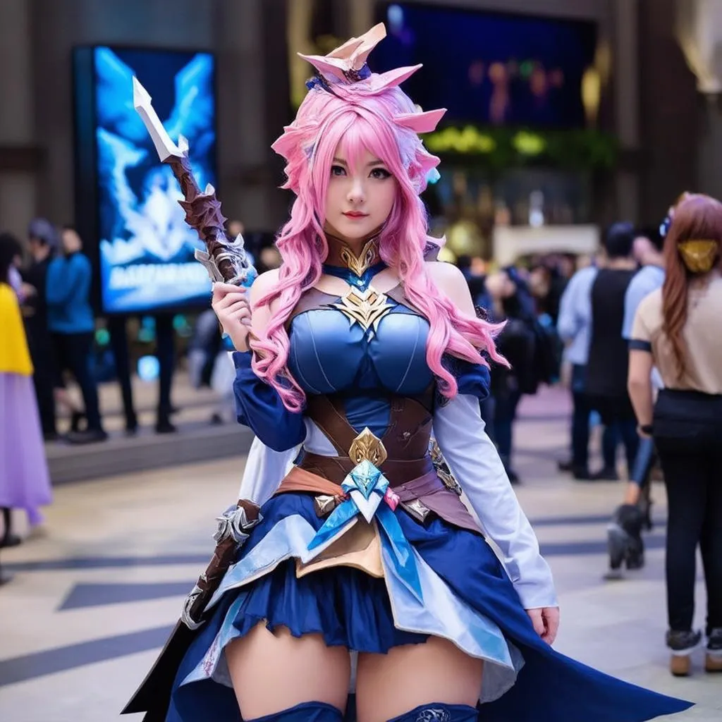 Cosplayer Liên Minh Huyền Thoại