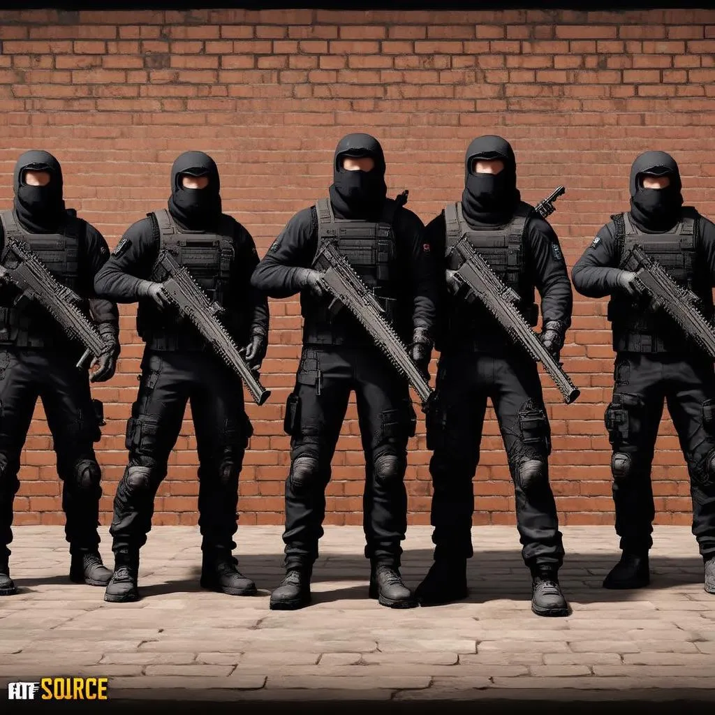 Counter Strike Source characters