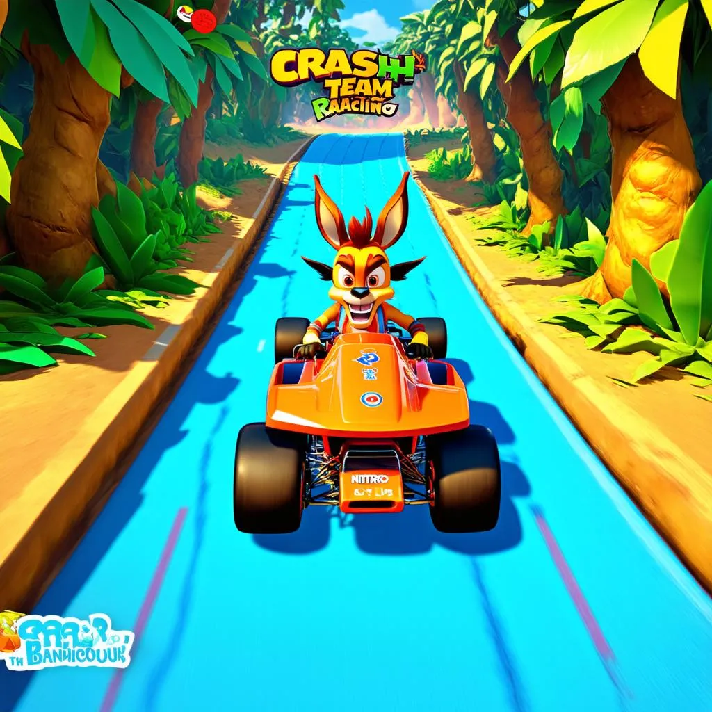 Crash Team Racing Nitro-Fueled gameplay