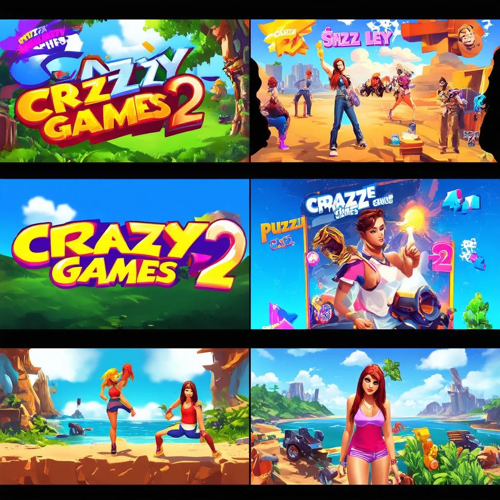 Crazy Games 2 game genres