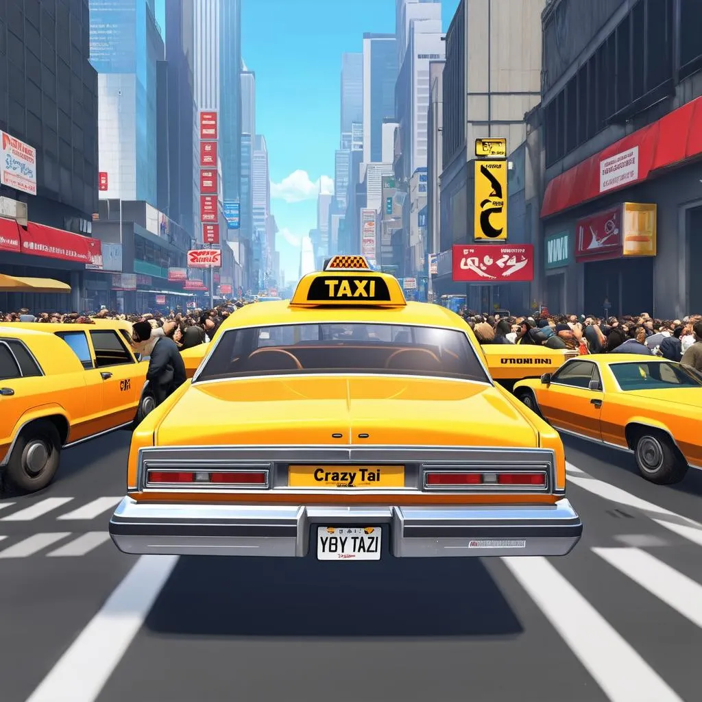 Crazy Taxi gameplay