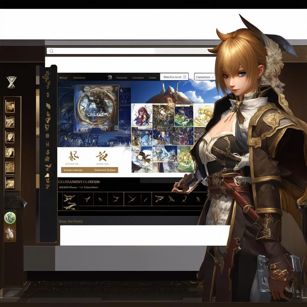 Cửa hàng trực tuyến FFXIV