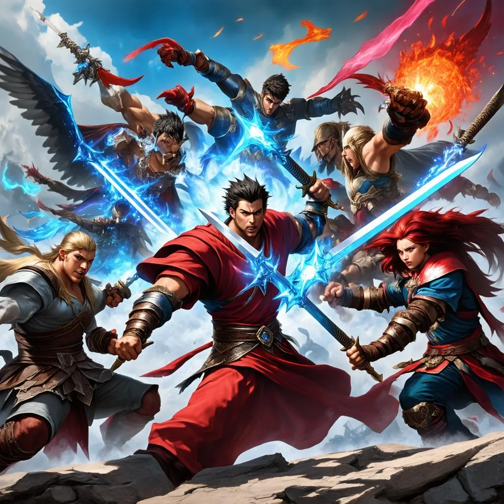 Epic Heroes Game Battle