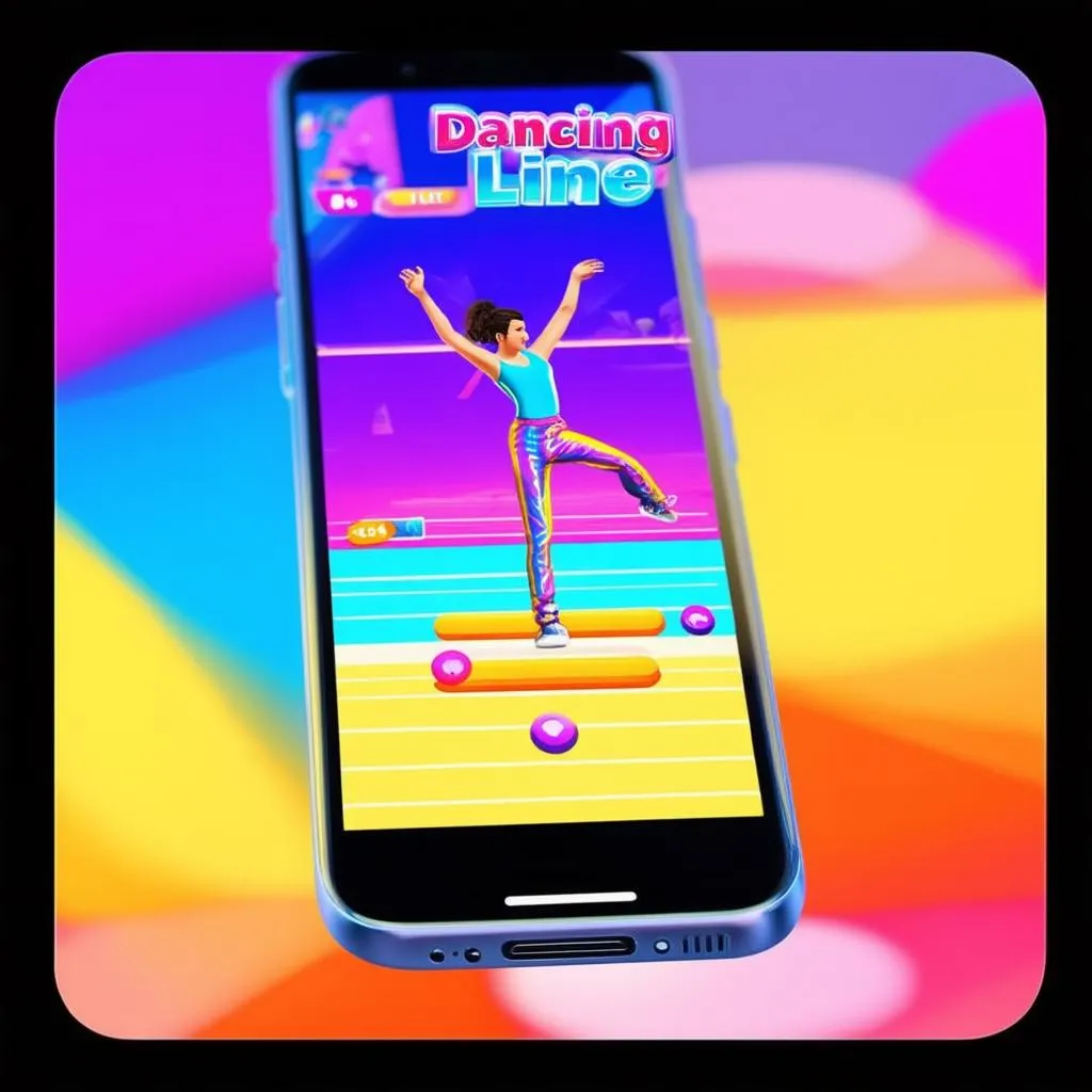 Giao diện game Dancing Line Free