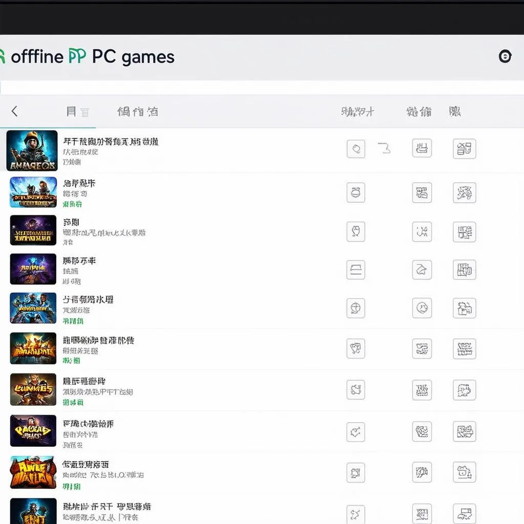 Danh Sách Game Offline Cho PC