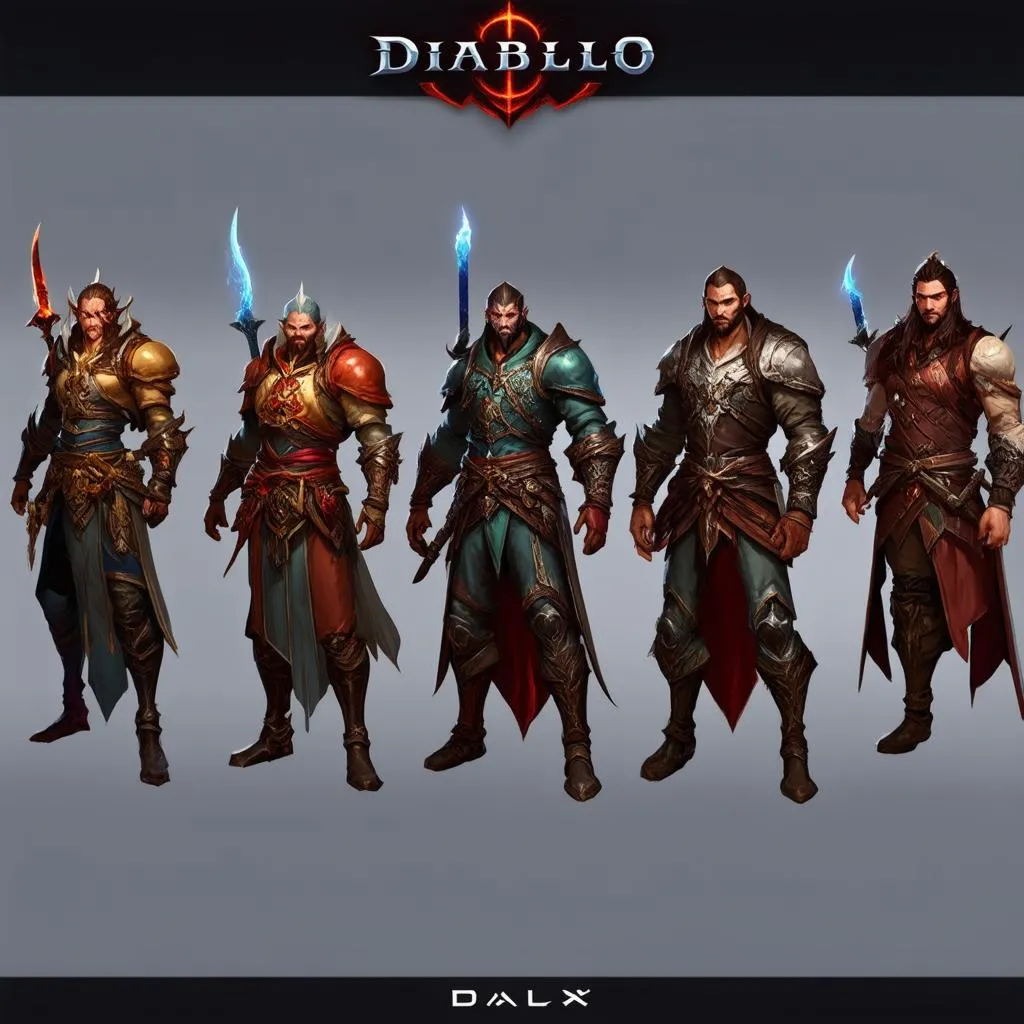 Nhân vật Diablo 4