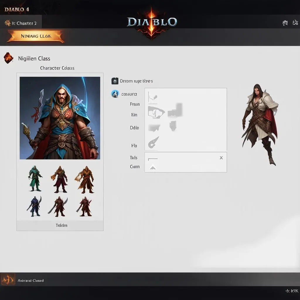 Diablo 4 Nhân Vật Mới